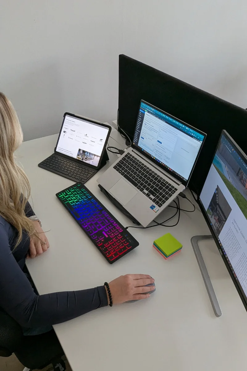 Sanne Verschoor, webdeveloper bij OnlineLabs Amsterdam